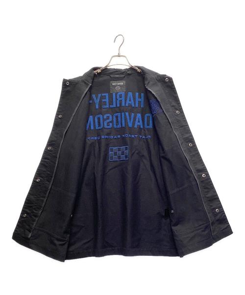 HARLEY-DAVIDSON（ハーレーダビッドソン）HARLEY-DAVIDSON (ハーレーダビッドソン) スロットルバックジャケット ブラック サイズ:M 未使用品の古着・服飾アイテム