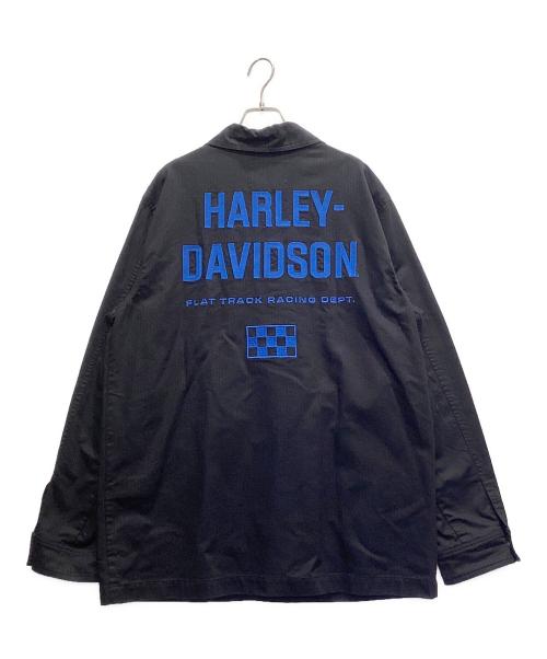 HARLEY-DAVIDSON（ハーレーダビッドソン）HARLEY-DAVIDSON (ハーレーダビッドソン) スロットルバックジャケット ブラック サイズ:M 未使用品の古着・服飾アイテム