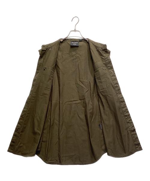 HARLEY-DAVIDSON（ハーレーダビッドソン）HARLEY-DAVIDSON (ハーレーダビッドソン) ノースリーブシャツ オリーブ サイズ:Mの古着・服飾アイテム