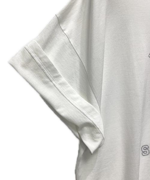 Saint Laurent Paris（サンローランパリ）Saint Laurent Paris (サンローランパリ) 半袖カットソー ホワイト サイズ:XSの古着・服飾アイテム