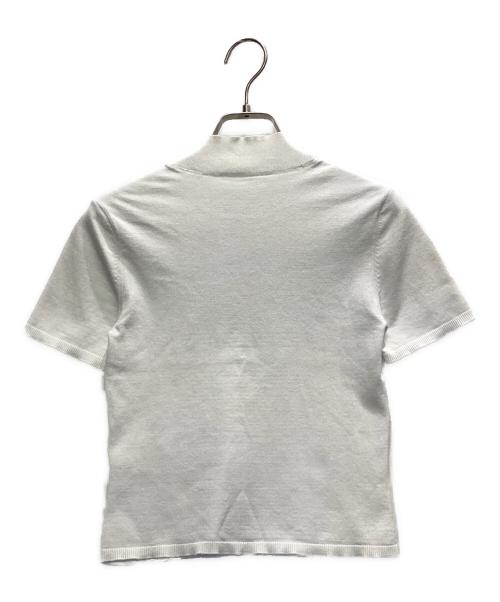 ALEXANDER WANG（アレキサンダー・ワン）ALEXANDER WANG (アレキサンダー・ワン) 半袖ニット ホワイト サイズ:XSの古着・服飾アイテム