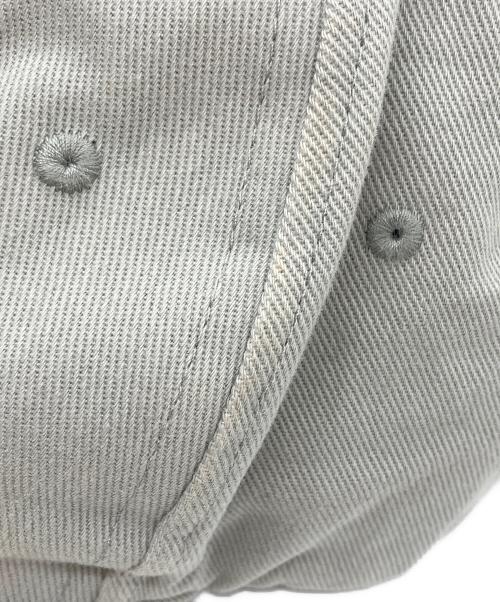 BALENCIAGA（バレンシアガ）BALENCIAGA (バレンシアガ) ロゴキャップ ライトグレー サイズ:Lの古着・服飾アイテム