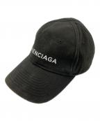 BALENCIAGAバレンシアガ）の古着「キャップ」｜ブラック