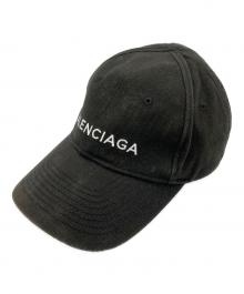 BALENCIAGA（バレンシアガ）の古着「キャップ」｜ブラック