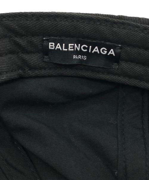 BALENCIAGA（バレンシアガ）BALENCIAGA (バレンシアガ) キャップ ブラック サイズ:Lの古着・服飾アイテム