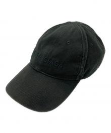 BALENCIAGA（バレンシアガ）の古着「キャップ」｜ブラック