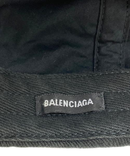 BALENCIAGA（バレンシアガ）BALENCIAGA (バレンシアガ) キャップ ブラック サイズ:Lの古着・服飾アイテム