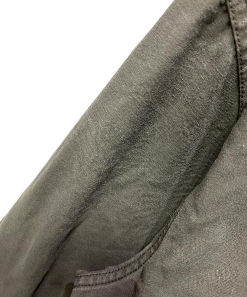 STUDIO D'ARTISAN（ステュディオダルチザン）STUDIO D'ARTISAN (ステュディオダルチザン) ミリタリーシャツジャケット グリーン サイズ:38の古着・服飾アイテム