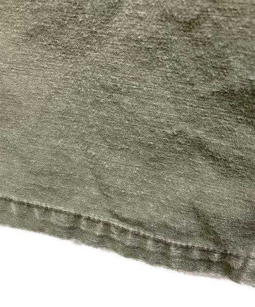 STUDIO D'ARTISAN（ステュディオダルチザン）STUDIO D'ARTISAN (ステュディオダルチザン) ミリタリーシャツジャケット グリーン サイズ:38の古着・服飾アイテム