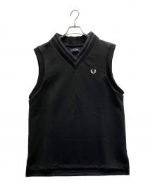 FRED PERRY（フレッドペリー）の古着「チルデンベスト」｜ブラック