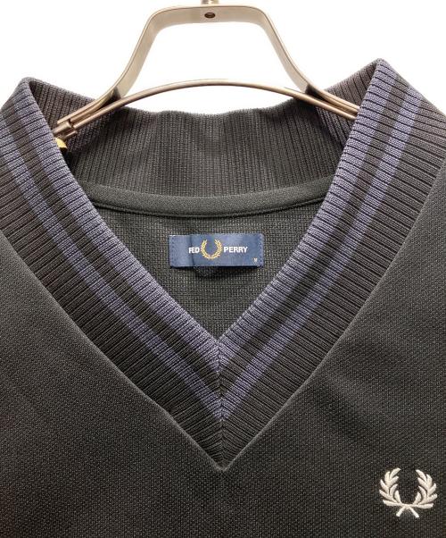 FRED PERRY（フレッドペリー）FRED PERRY (フレッドペリー) チルデンベスト ブラック サイズ:Mの古着・服飾アイテム