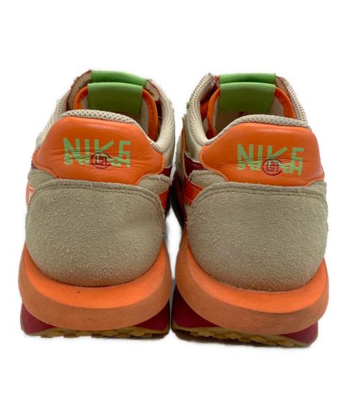NIKE（ナイキ）NIKE (ナイキ) sacai (サカイ) CLOT (クロット) スニーカー オレンジ サイズ:27.5の古着・服飾アイテム