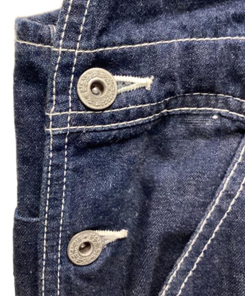 FOB WORK（フォブファクトリー）FOB WORK (フォブファクトリー) デニムオーバーオール インディゴ サイズ:Sの古着・服飾アイテム