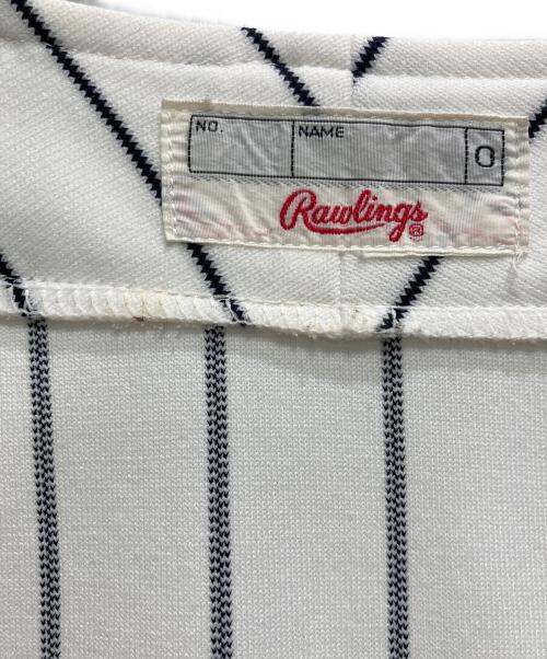 RAWLINGS（ローリングス）RAWLINGS (ローリングス) 半袖シャツ ホワイト サイズ:LLの古着・服飾アイテム