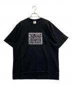 BlackEyePatch×チーム友達ブラックアイパッチ）の古着「半袖カットソー」｜ブラック