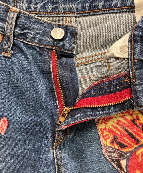 Hysteric Glamour（ヒステリックグラマー）Hysteric Glamour (ヒステリックグラマー) デニムパンツ インディゴ サイズ:XSの古着・服飾アイテム