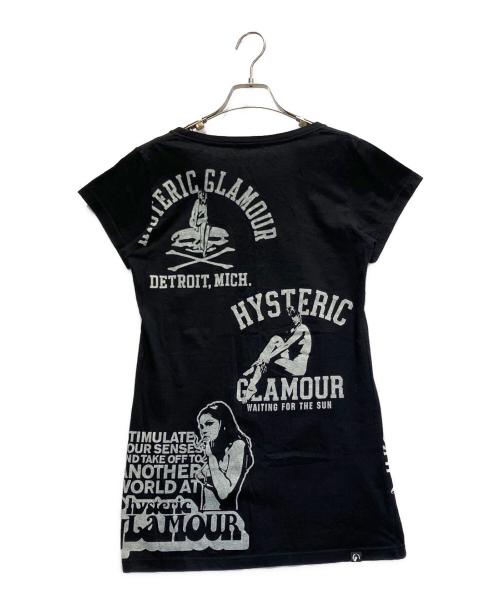 Hysteric Glamour（ヒステリックグラマー）Hysteric Glamour (ヒステリックグラマー) 半袖カットソー ブラック サイズ:FREEの古着・服飾アイテム
