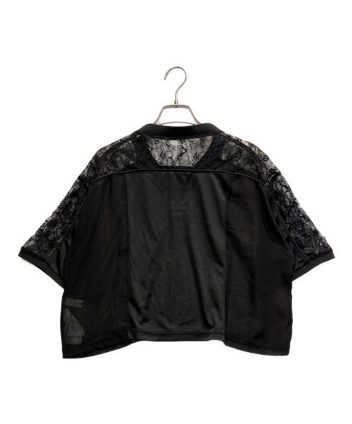 UMBRO（アンブロ）UMBRO (アンブロ) furfur (ファーファー) シアー半袖カットソー ブラック サイズ:FREEの古着・服飾アイテム