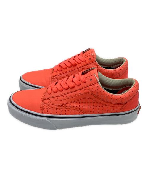 VANS（ヴァンズ）VANS (ヴァンズ) SUPREME (シュプリーム) 15SS Perf Check OLD SKOOL ネオンオレンジ サイズ:26.5の古着・服飾アイテム