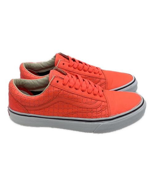 VANS（ヴァンズ）VANS (ヴァンズ) SUPREME (シュプリーム) 15SS Perf Check OLD SKOOL ネオンオレンジ サイズ:26.5の古着・服飾アイテム