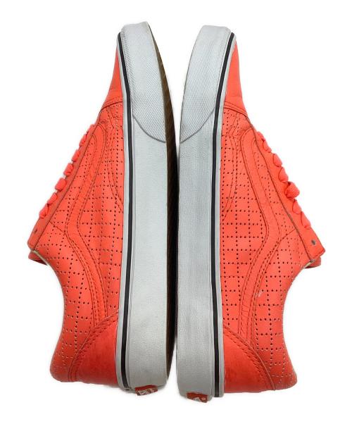 VANS（ヴァンズ）VANS (ヴァンズ) SUPREME (シュプリーム) 15SS Perf Check OLD SKOOL ネオンオレンジ サイズ:26.5の古着・服飾アイテム