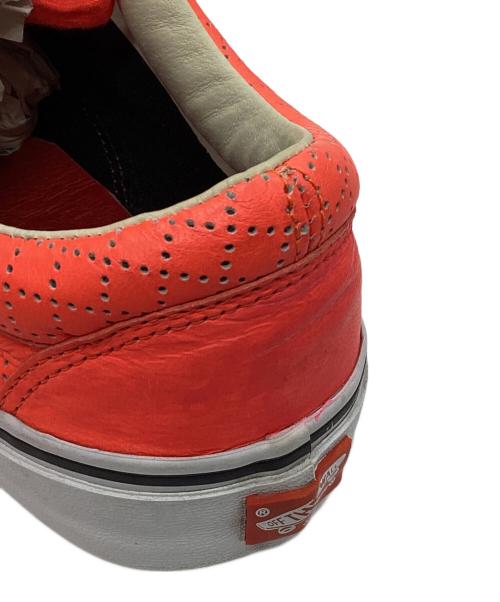 VANS（ヴァンズ）VANS (ヴァンズ) SUPREME (シュプリーム) 15SS Perf Check OLD SKOOL ネオンオレンジ サイズ:26.5の古着・服飾アイテム