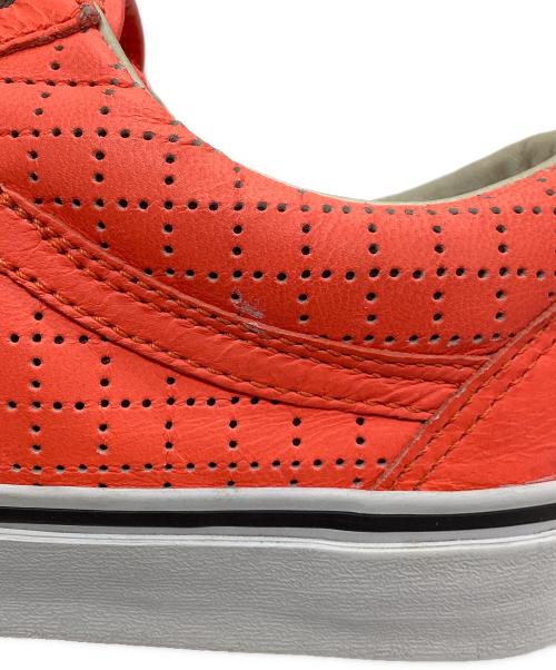VANS（ヴァンズ）VANS (ヴァンズ) SUPREME (シュプリーム) 15SS Perf Check OLD SKOOL ネオンオレンジ サイズ:26.5の古着・服飾アイテム