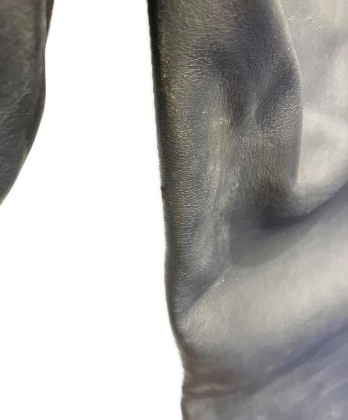 Schott（ショット）Schott (ショット) レザーパンツ ブラック サイズ:Sの古着・服飾アイテム