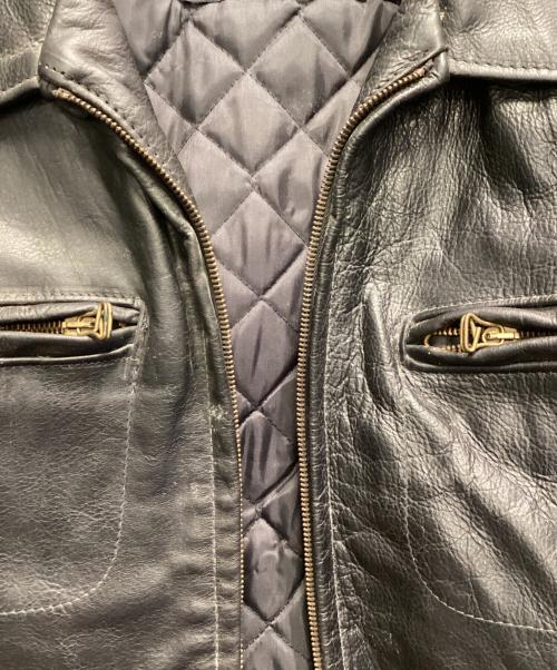 Schott（ショット）Schott (ショット) レザージャケット ブラック サイズ:Mの古着・服飾アイテム
