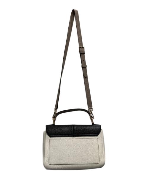 FURLA（フルラ）FURLA (フルラ) 2WAYバッグ ブラック×ホワイトの古着・服飾アイテム
