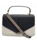 FURLA（フルラ）の古着「2WAYバッグ」｜ブラック×ホワイト