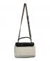 FURLA (フルラ) 2WAYバッグ ブラック×ホワイト：12000円