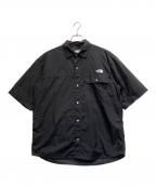 THE NORTH FACEザ ノース フェイス）の古着「半袖シャツ」｜ブラック