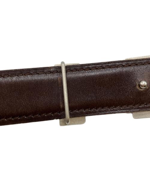 HERMES（エルメス）HERMES (エルメス) Hバックルベルト ブラウンの古着・服飾アイテム