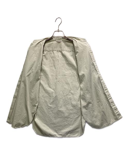 AURALEE（オーラリー）AURALEE (オーラリー) 長袖シャツ オリーブの古着・服飾アイテム
