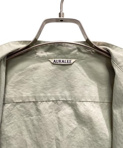 AURALEE（オーラリー）AURALEE (オーラリー) 長袖シャツ オリーブの古着・服飾アイテム