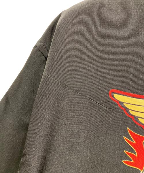 BC ETHIC（ビーシーエシック）BC ETHIC (ビーシーエシック) LA ROCKA (ラ ロッカ) 半袖シャツ ブラック サイズ:Mの古着・服飾アイテム