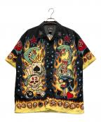 BC ETHIC×LA ROCKAビーシーエシック×ラ ロッカ）の古着「半袖シャツ」｜ブラック
