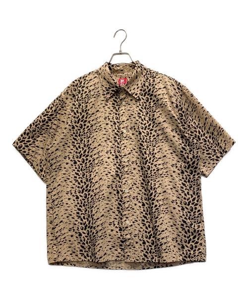 A BATHING APE（アベイシングエイプ）A BATHING APE (アベイシングエイプ) 半袖シャツ ベージュ サイズ:Lの古着・服飾アイテム