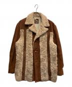 Schottショット）の古着「60-70s　スウェードボアコート」｜ブラウン