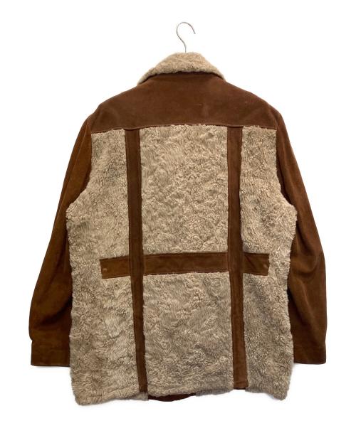 Schott（ショット）Schott (ショット) 60-70s　スウェードボアコート ブラウン サイズ:44の古着・服飾アイテム