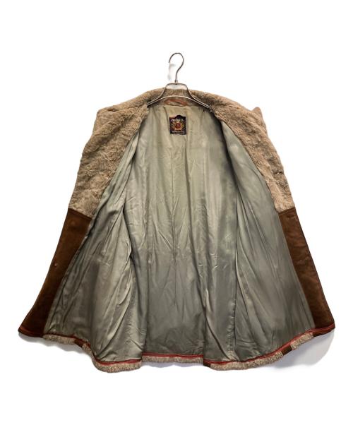 Schott（ショット）Schott (ショット) 60-70s　スウェードボアコート ブラウン サイズ:44の古着・服飾アイテム