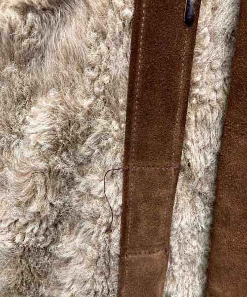 Schott（ショット）Schott (ショット) 60-70s　スウェードボアコート ブラウン サイズ:44の古着・服飾アイテム