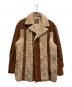 Schott（ショット）の古着「60-70s　スウェードボアコート」｜ブラウン