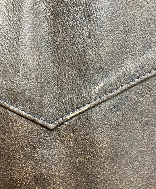HARLEY-DAVIDSON（ハーレーダビッドソン）HARLEY-DAVIDSON (ハーレーダビッドソン) レザーベスト ブラウン サイズ:XLの古着・服飾アイテム