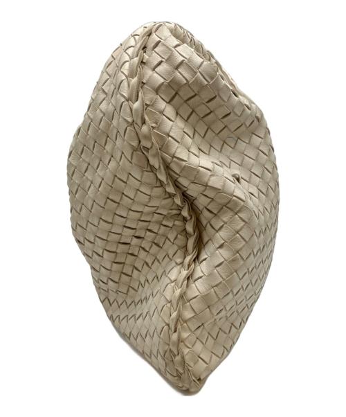 BOTTEGA VENETA（ボッテガベネタ）BOTTEGA VENETA (ボッテガベネタ) ワンショルダーバッグ アイボリーの古着・服飾アイテム
