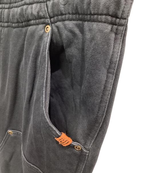 UNIVERSAL OVERALL（ユニバーサルオーバーオール）UNIVERSAL OVERALL (ユニバーサルオーバーオール) FREAK'S STORE (フリークスストア) ダブルニースウェットパンツ ブラック サイズ:Lの古着・服飾アイテム