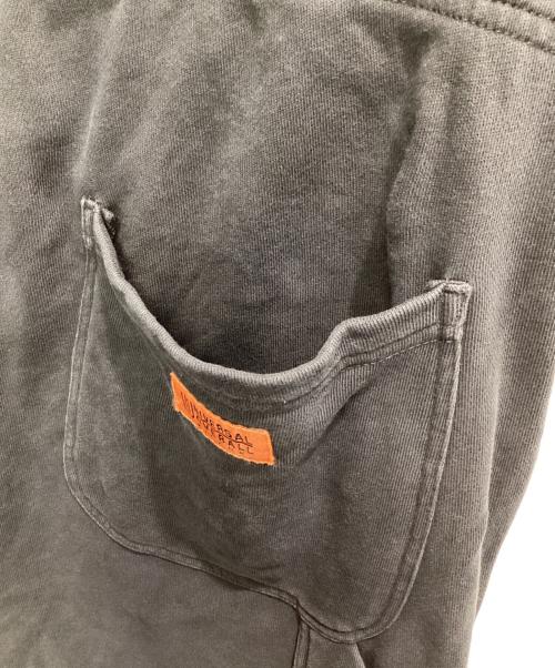 UNIVERSAL OVERALL（ユニバーサルオーバーオール）UNIVERSAL OVERALL (ユニバーサルオーバーオール) FREAK'S STORE (フリークスストア) ダブルニースウェットパンツ ブラック サイズ:Lの古着・服飾アイテム