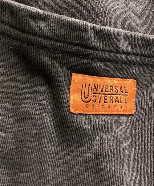 UNIVERSAL OVERALL（ユニバーサルオーバーオール）UNIVERSAL OVERALL (ユニバーサルオーバーオール) FREAK'S STORE (フリークスストア) ダブルニースウェットパンツ ブラック サイズ:Lの古着・服飾アイテム