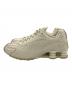 NIKE (ナイキ) SHOX R4 QS NATURAL/NET-METALLIC SILVER ベージュ サイズ:27cm 未使用品：12000円